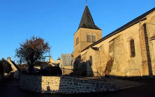 L&rsquo;&eacute;glise d&rsquo;Anzat le Luguet